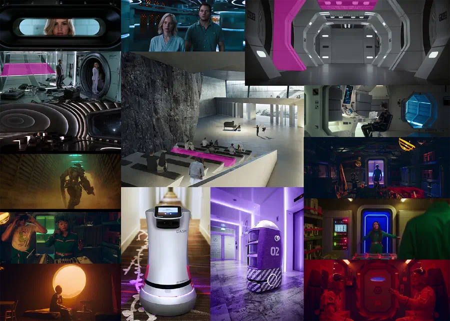 Moodboard for Life on Mars? project